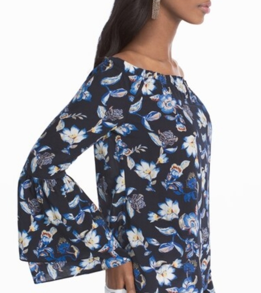 WHBM off the shoulder top - Picture 2 of 10